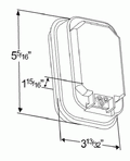 BACK-UP LAMP CLEAR U.S