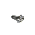 Ticon Industries Titanium Bolt Flanged M10x35x1.5TP 14mm 6pt Head Drilled