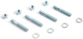 Cometic Carburetor Studs 2in Zinc Plated - Set of 4 With Washers and Nuts