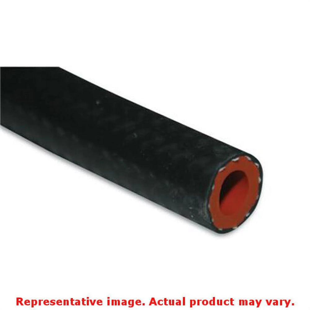 Vibrant 3 4in (19mm) I.D. x 2 ft. Silicon Heater Hose reinforced - Black