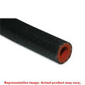 Vibrant 3 4in (19mm) I.D. x 2 ft. Silicon Heater Hose reinforced - Black