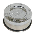 4.5IN PUSH THRU 2PC CENTER CAP