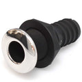 316 S.S./PLASTIC 1-1/8" THRU-HULL W