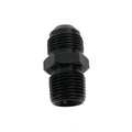 Fragola -10AN x 1/2 NPT Straight Adapter - Black