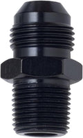 Fragola -10AN x 1/2 NPT Straight Adapter - Black