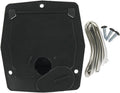 CABLE HATCH SM SQUARE BLACK CARDED