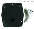 CABLE HATCH SM SQUARE BLACK CARDED