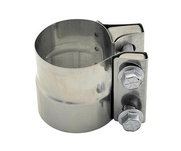 ~(2 lbs. 4X4X3)~ 2 1/2 in 201 stainless steel band clamp