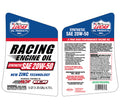 SYNTHETIC SAE 20W50 RACING MOTOR OIL 1 QUART CASE OF 6