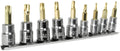 9 PC STAR BIT SOCKET SET