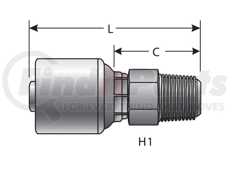 HYDRAULIC COUPLING - POWER CRIMP