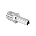 Spectre Fuel Fitting 3/8in. Hose Barb NPT Threads - Chrome