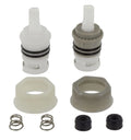 SPOUT 8IN FOR 2 HDL KITCHEN FAUCETS PLASTIC CHROME