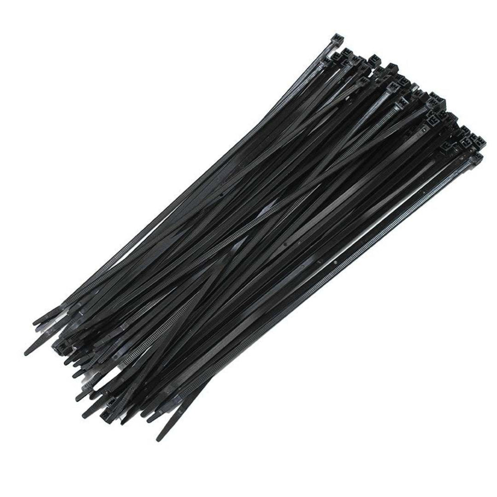 11 INCH CABLE TIE BLACK - PACKAGE OF 100