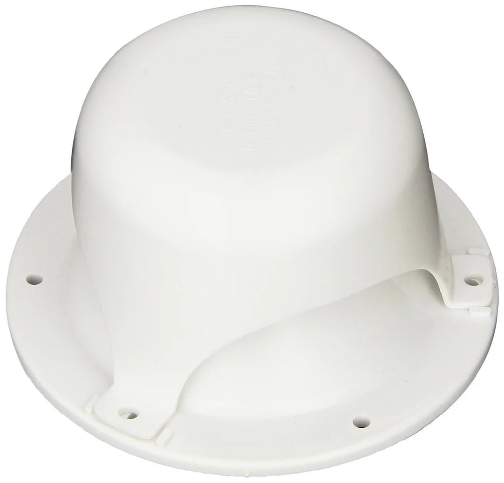 COVER ROOF VENT 1.5IN POLAR WHITE