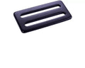 RaceQuip 3 In. Wide 3 Bar Slide Seat Belt Adjuster & Mounting Hardware / Forged Steel - Black