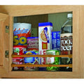 CUPBOARD BAR 10IN TO 17IN OAK 3PK