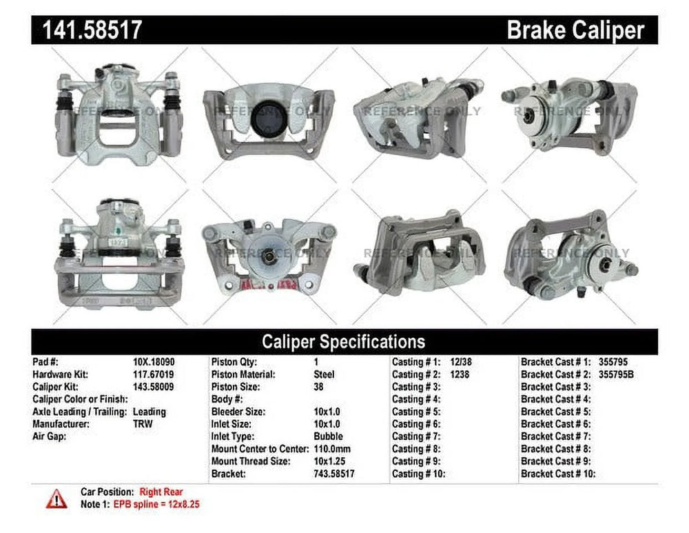 CALIPER REPAIR KIT