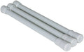 CUPBOARD BAR 10IN TO 17IN WHITE 3PK
