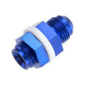08 MALE AN/JIC WITH 2 TEFFLON WASHERS AND INSIDE FLOW CHAMFER BLUE