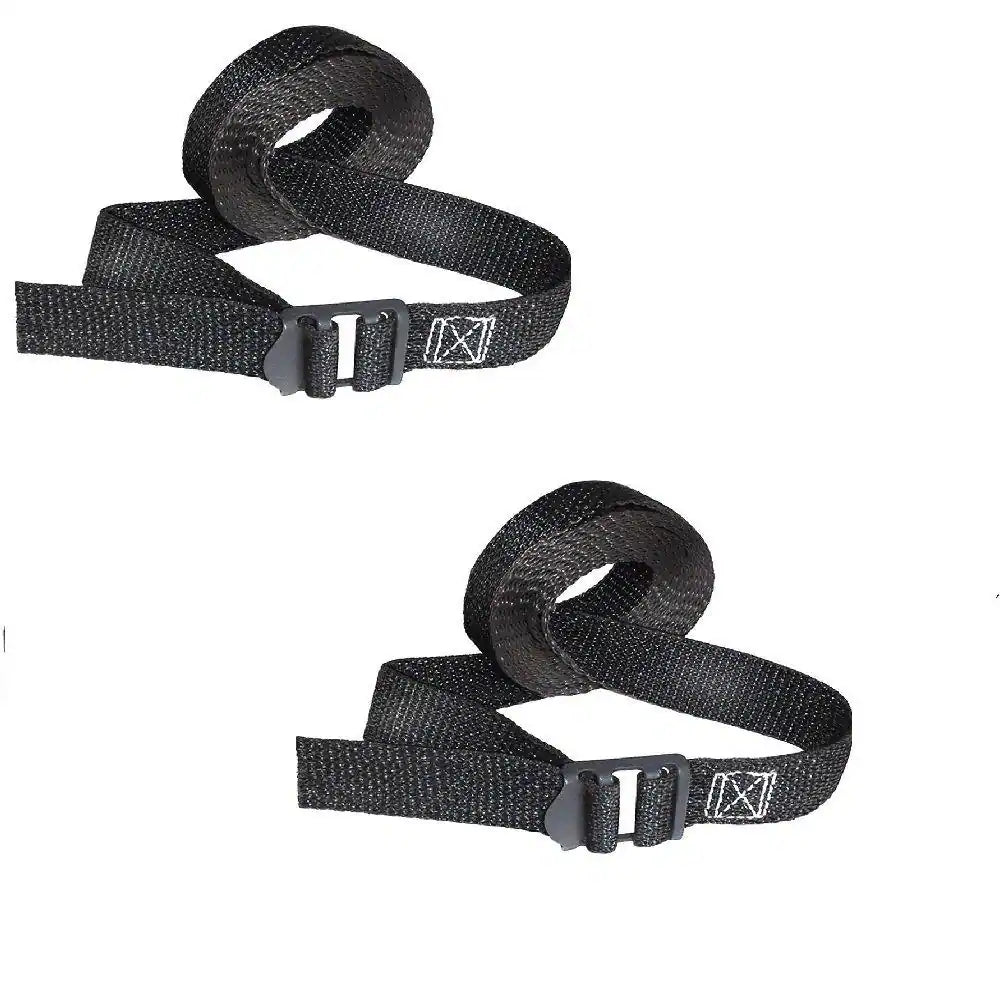 8FT X 1IN LASHING STRAP 30 LBS. WLL 2 PACK SPACE SAVER