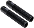 L/W Aluminum Hood Pins 1/2in Black 2pk