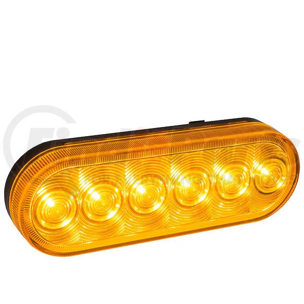 LIGHT,6IN,OVAL,TURN&PARK, 6 LED,AMB