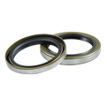 DOUBLE LIP GREASE SEAL2.2K LB AXLES 1.5IN SPINDLE SHAFT DIAMETER 1.983IN HUB BORE DIAMETER(2PACK)