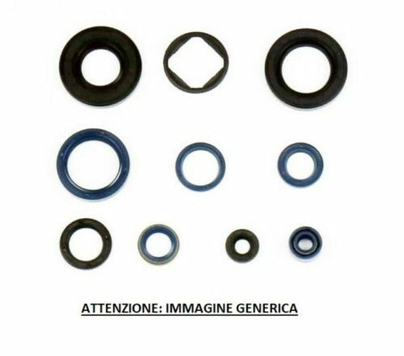 Athena 20x38x7mm NBR Oil Seal w/Rubber Exterior/Seal-Lip/Dust Lip