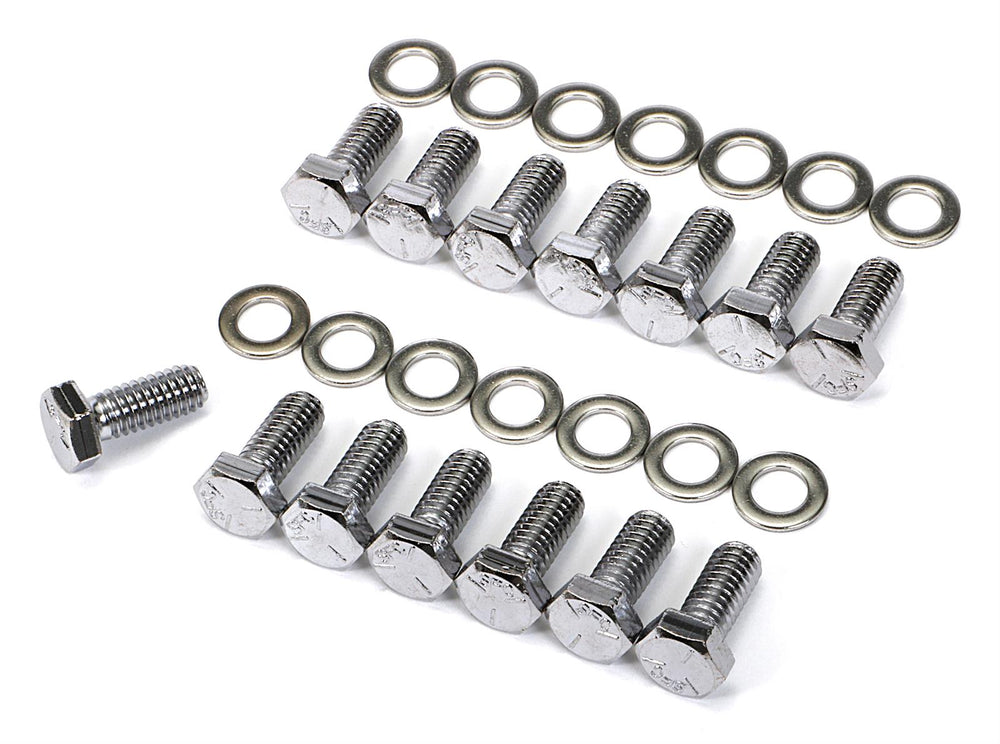 DIFF COVER BOLT SET FOR GM 14 BOLT CHROME COVER