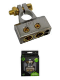 POSITIVE BATTERY TERMINAL SATIN NICKEL PLATED - PRO SERIES