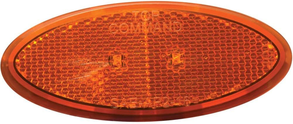 ELLIPTICAL LED CLEARANCE AMBER
