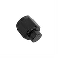 Fragola -10AN Aluminum Flare Cap - Black