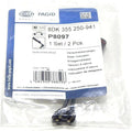 WARNING CONTACT BRAKE PAD WEAR