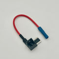 ATM TYPE LOW PROFILE DUAL FUSE HOLDER 10 AMP MAIN 5 AMP ADDED