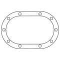 Cometic Sprint Midget Quick Change Gear Housing .032in AFM Differential Cover Gasket - 10 Bolt