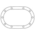 Cometic Sprint Midget Quick Change Gear Housing .032in AFM Differential Cover Gasket - 10 Bolt