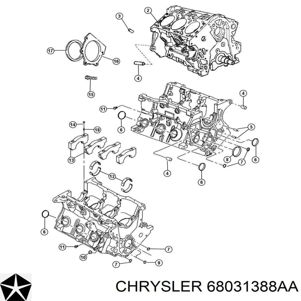 REAR MAIN SEAL SET