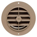 ROUND REGISTER BEIGE CARDED