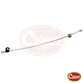 Temperature Control Cable for 2007-2010 Jeep JK Wrangler, Includes Clip Crown Automotive