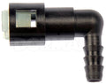 FUEL LINE QUICK CONNECTOR THAT ADAPTS 5/16IN STEEL TO 5/16IN NYLON TUBING