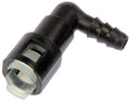 FUEL LINE QUICK CONNECTOR THAT ADAPTS 5/16IN STEEL TO 5/16IN NYLON TUBING
