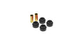 Prothane Universal Shock Bushings - Bilstein - 12mm ID - Red