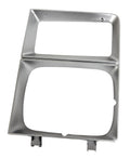 HEADLAMP BEZEL; RH; SINGLE RECTANGL