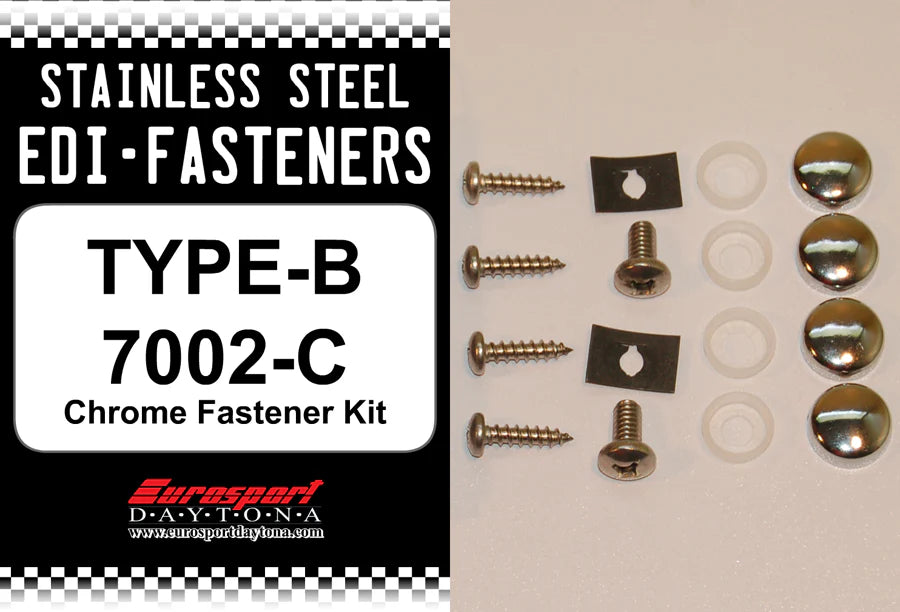 EDI FASTENERS KIT TYPE B CHROME