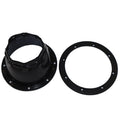 3" CABLE BOOT WITH RING - BLACK