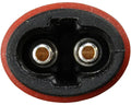 WARNING CONTACT, BRAKE PAD WEAR