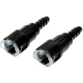 FUEL LINE QUICK CONNECTOR THAT ADAPTS 3/8IN STEEL TO 5/16IN NYLON TUBING