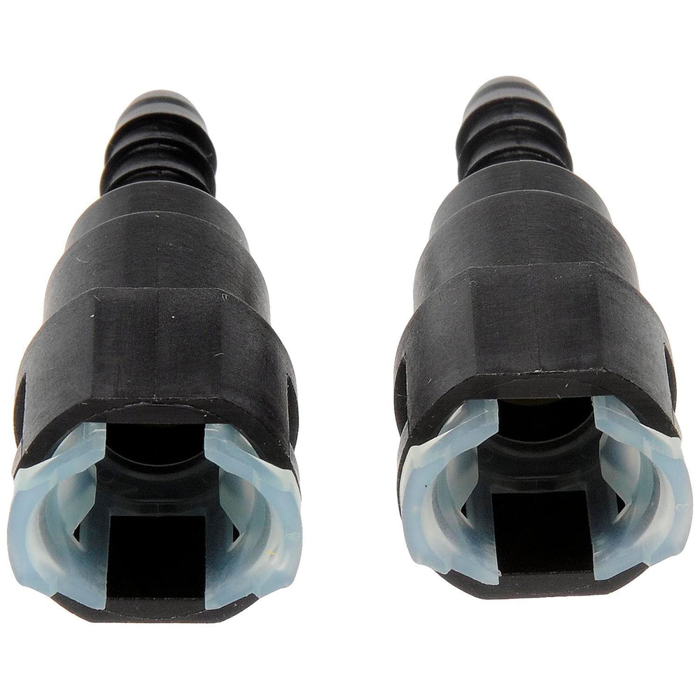 FUEL LINE QUICK CONNECTOR THAT ADAPTS 3/8IN STEEL TO 5/16IN NYLON TUBING