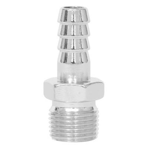 Fuel Fitting Chrome Str